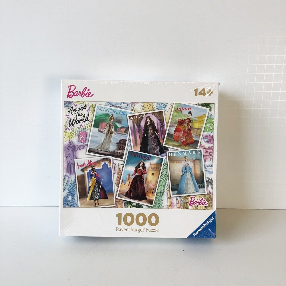 Barbie - Around The World - 1000 Piece Collector Jigsaw Ravenburger Puzzle New